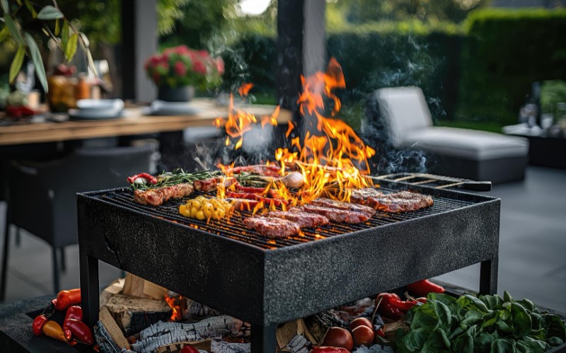 Обустройство зоны для приготовления пищи на открытом огне требует не только дизайнерского подхода, но и строгого инженерного расчета