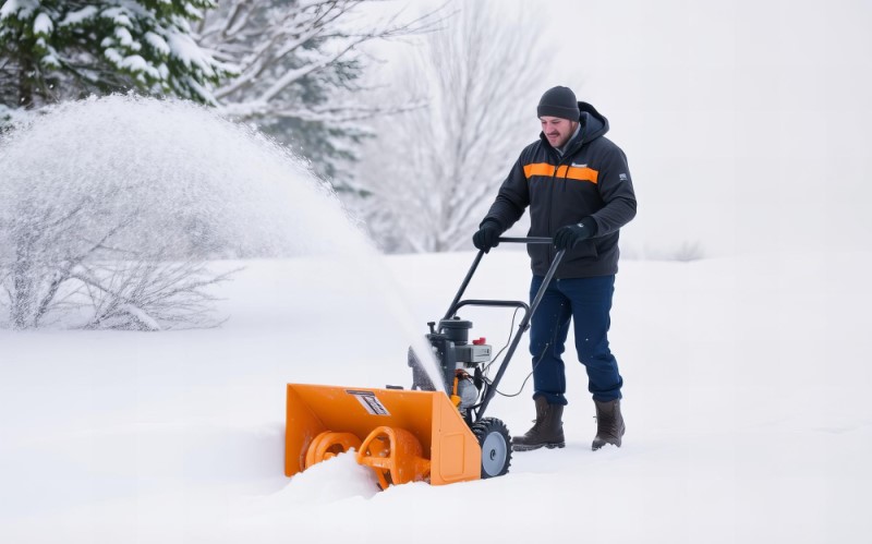 При эксплуатации снегоуборщика, как и любого устройства, оснащённого острыми вращающимися элементами, требуется неукоснительное соблюдение правил безопасности