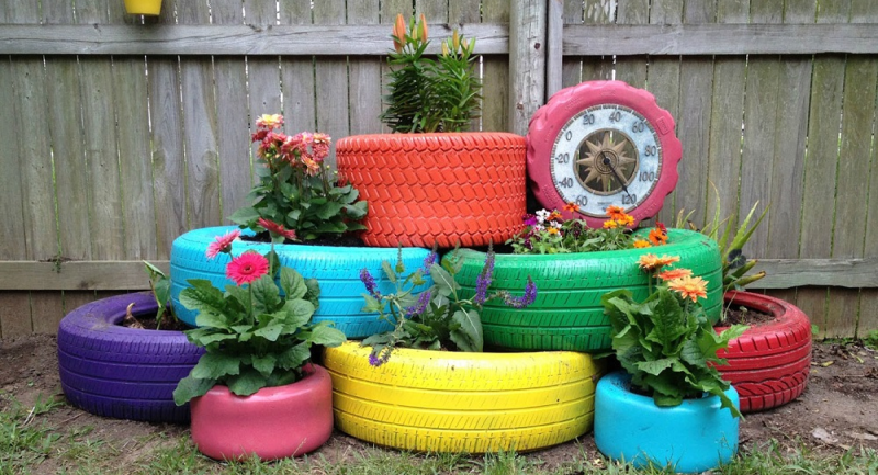 Старые покрышки