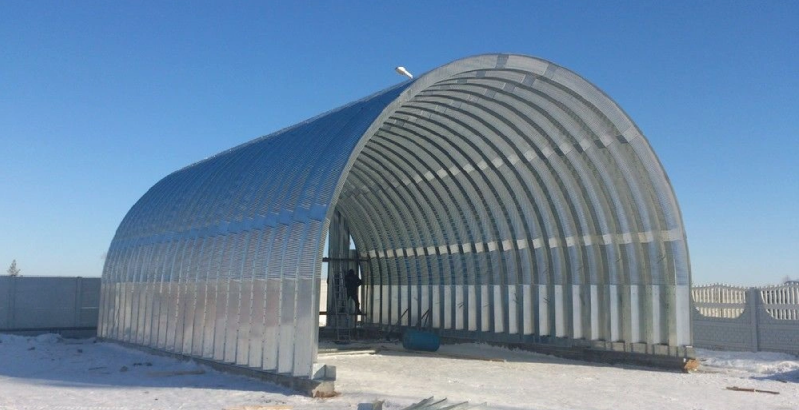 Арочный ангар
