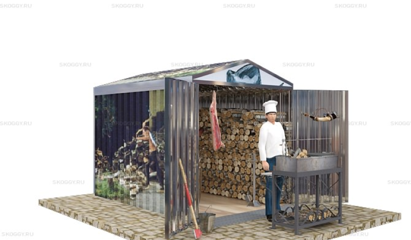 Дровница СКОГГИ