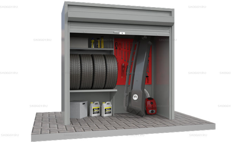 Шкаф в паркинг от СКОГГИ