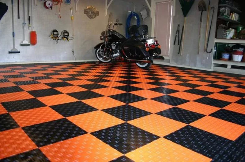 Плитка на пол для гаража