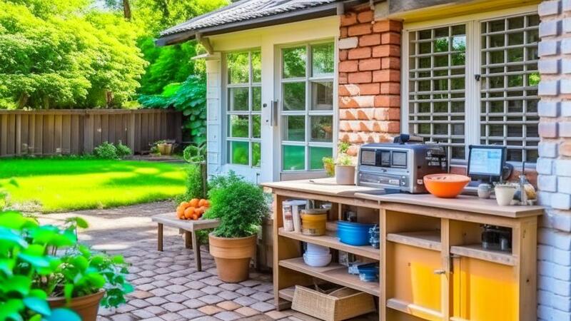 Современная летняя кухня на даче: 15 фото, идеи обустройства и советы