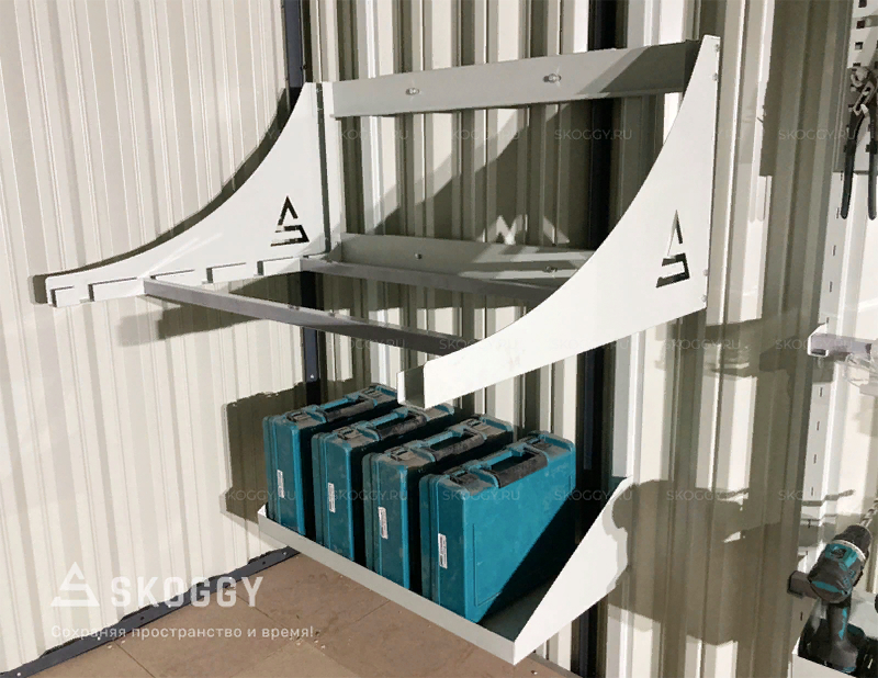 Дополнительные секции для хранения шин и инструментов от SKOGGY