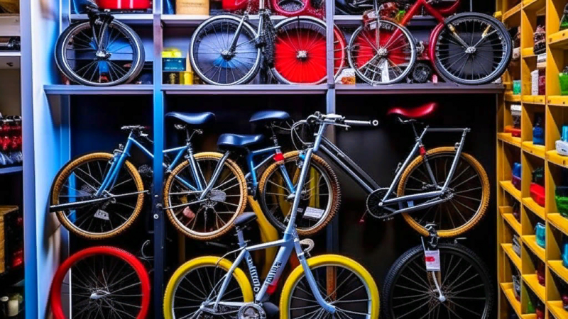 Свободностоящая велосипедная стойка