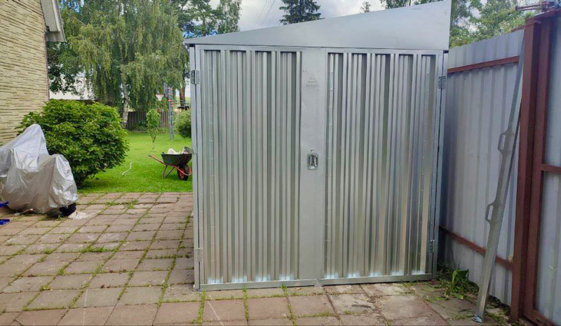 Хозблок СКОГГИ с односкатной крышей