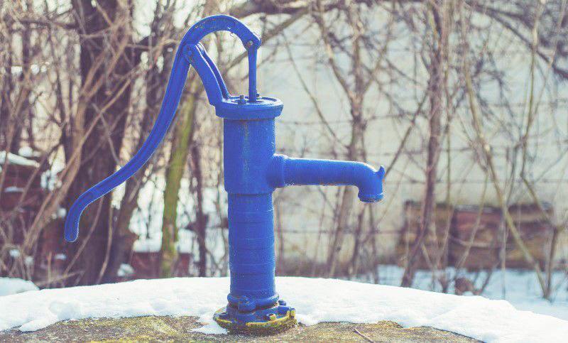 Колодец зимой