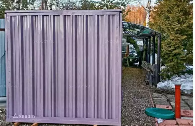 Блок-контейнер SKOGGY в СНТ "Руслан", Подмосковье