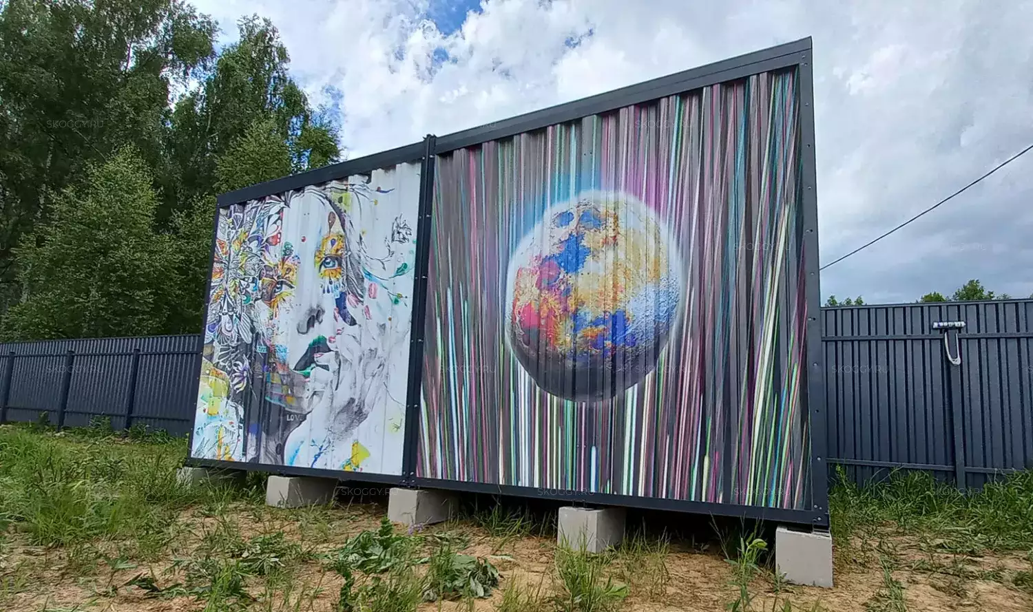 Контейнер SKOGGY в д.Хомутово