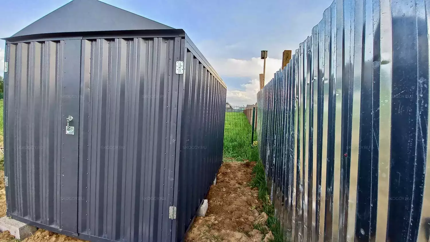 Блок-контейнер SKOGGY в д. Лисья Горка