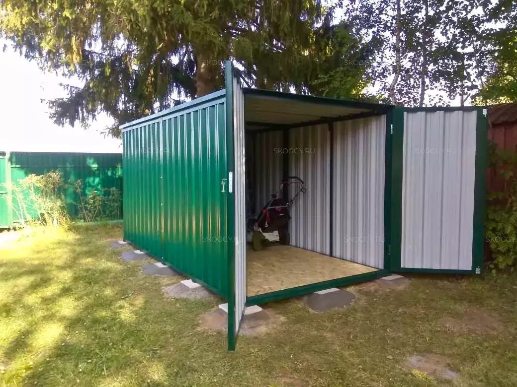 Блок-контейнер Skoggy в д. Башарино