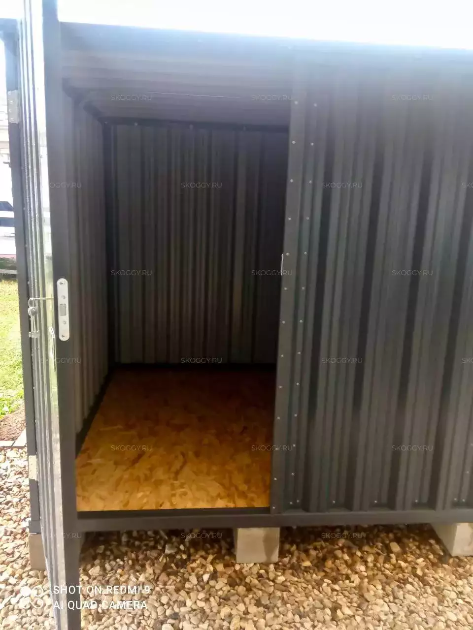 Блок-контейнер SKOGGY в СНТ Верховье