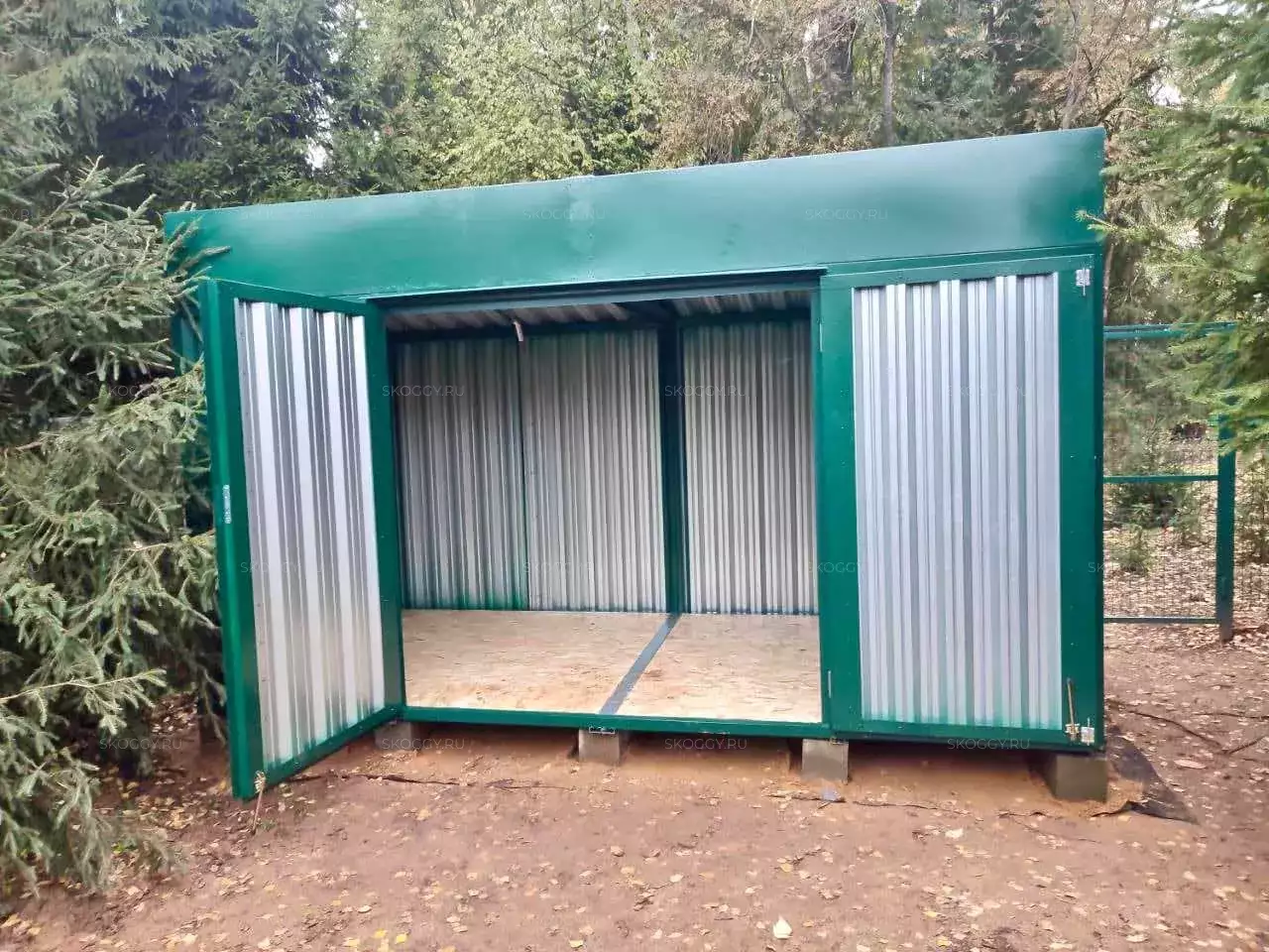 Блок-контейнер SKOGGY в д. Логиново