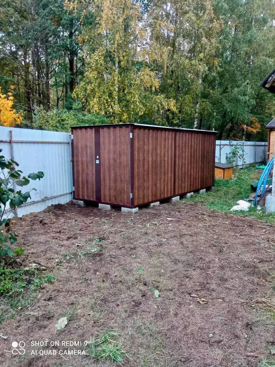 Блок-контейнер SKOGGY в д. Пласкинино