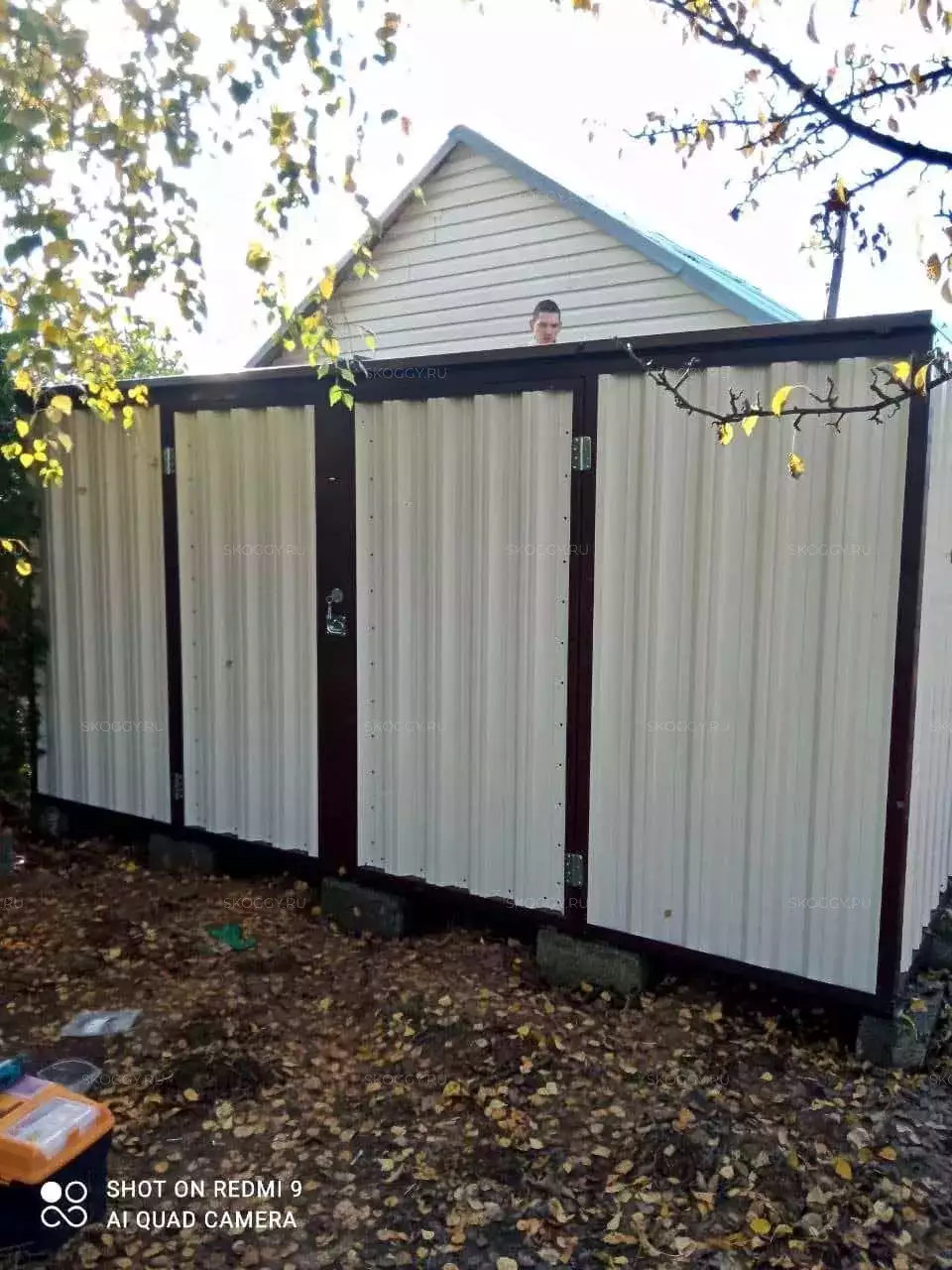 Блок-контейнер SKOGGY в СНТ "Флора"