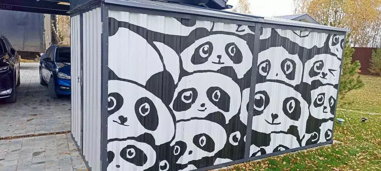 Блок-контейнер SKOGGY в д. Степаньково