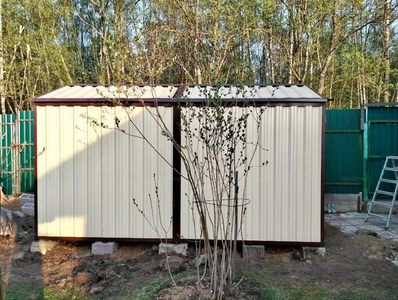 Хозблок для инвентаря в д.Степыгино