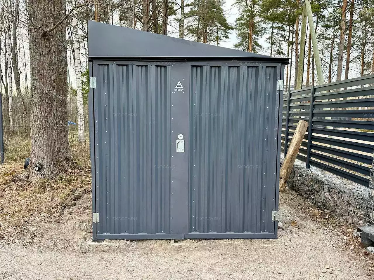 Хозблок для мототехники в СНТ Новое Приветное