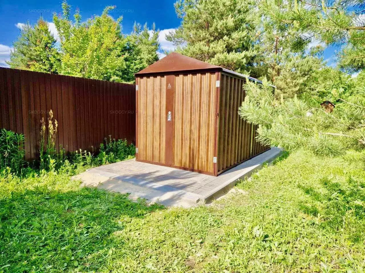 Хозблок для хранения инвентаря в с.Нелжа, Воронеж