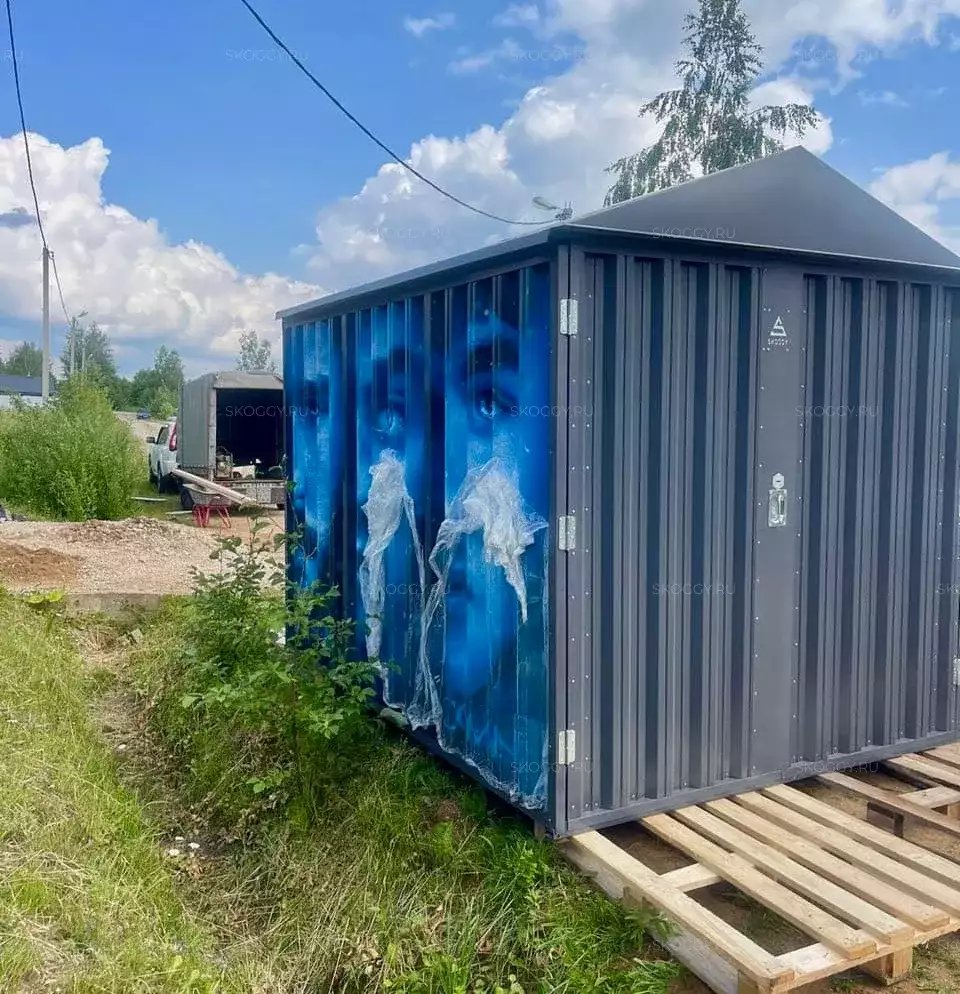 Хозблок с принтом в ДП Прованс, д. Бролино, Шаховской р-н, МО