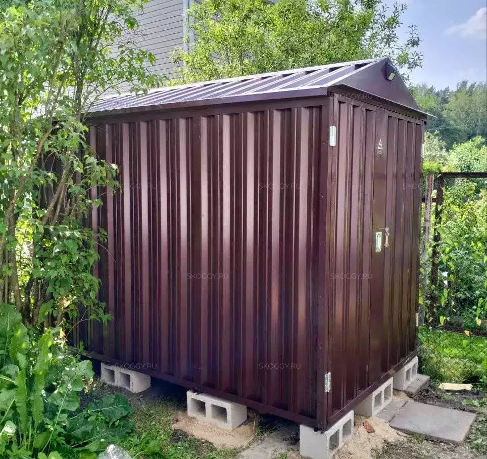 Хозблок для хранения инвентаря в д. Большие Жеребцы, г. Щелково