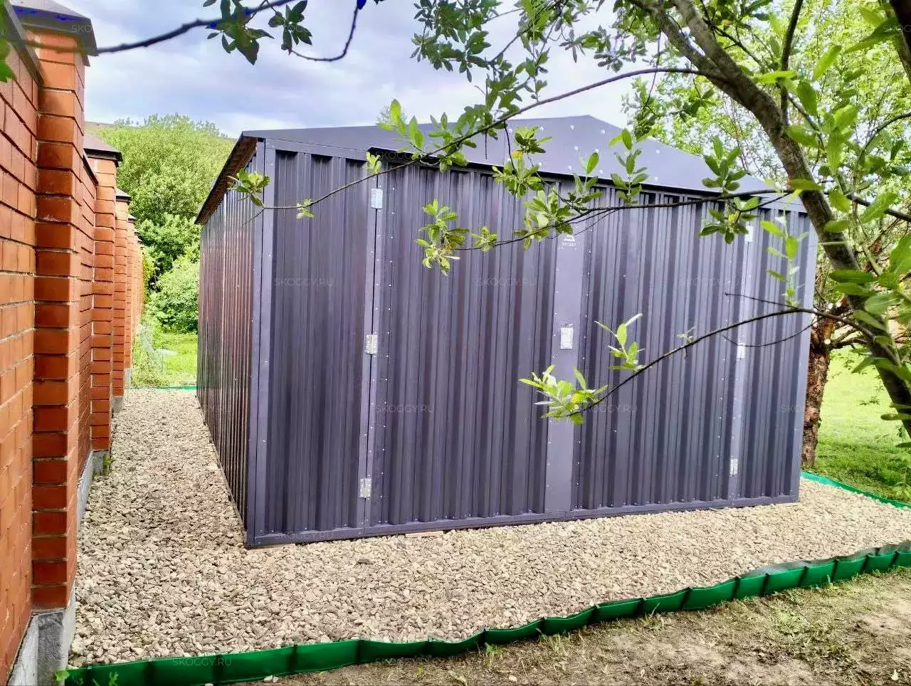 Гараж для хранения с увеличенной шириной и высотой в мкр. Звягино, МО