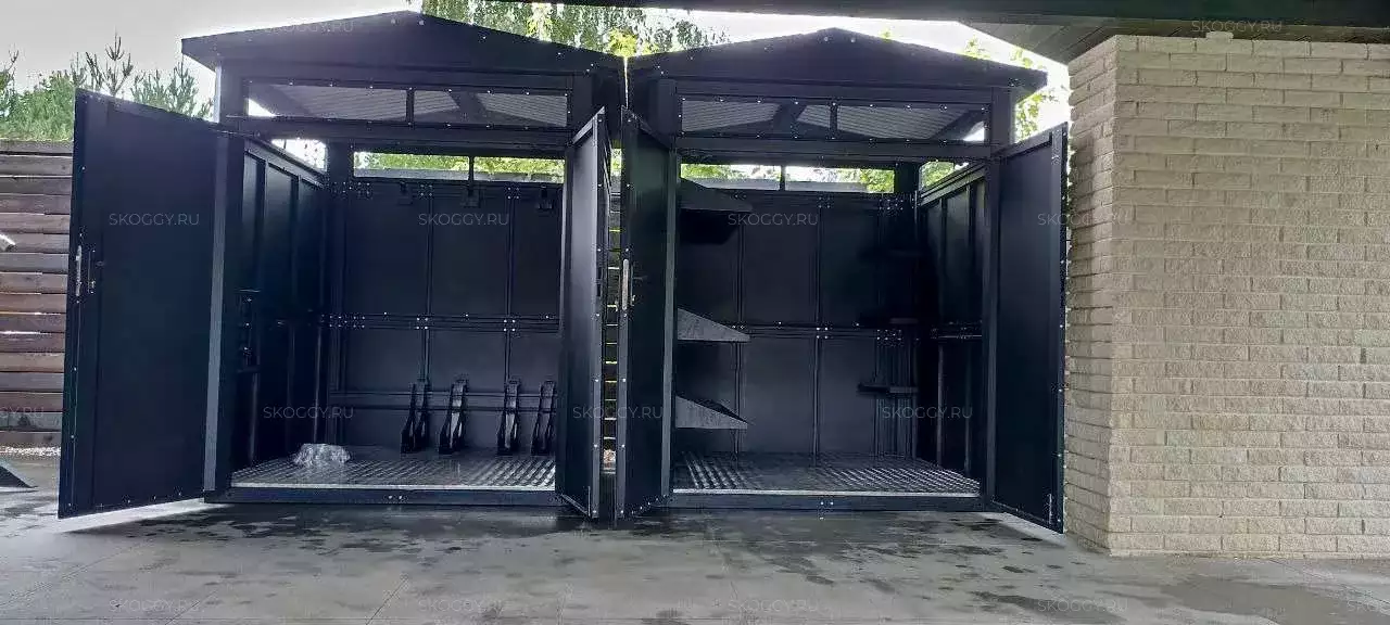 Комплект из двух премиум контейнеров нестандартного размера в д. Ожигово, Рузский р-н, МО