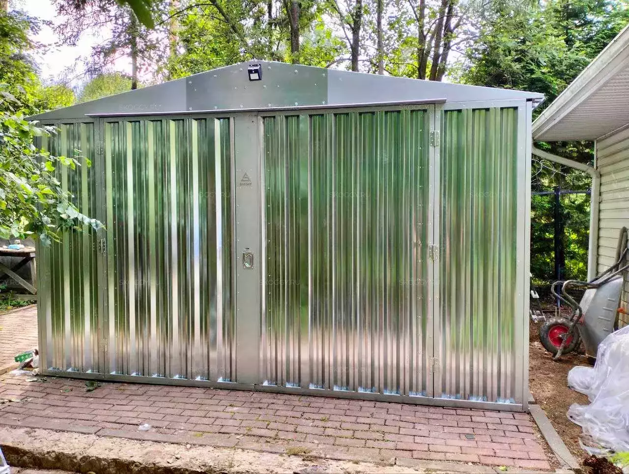 Блестящий хозблок с увеличенной шириной в д. Голубое, Солнечногорский р-н, МО