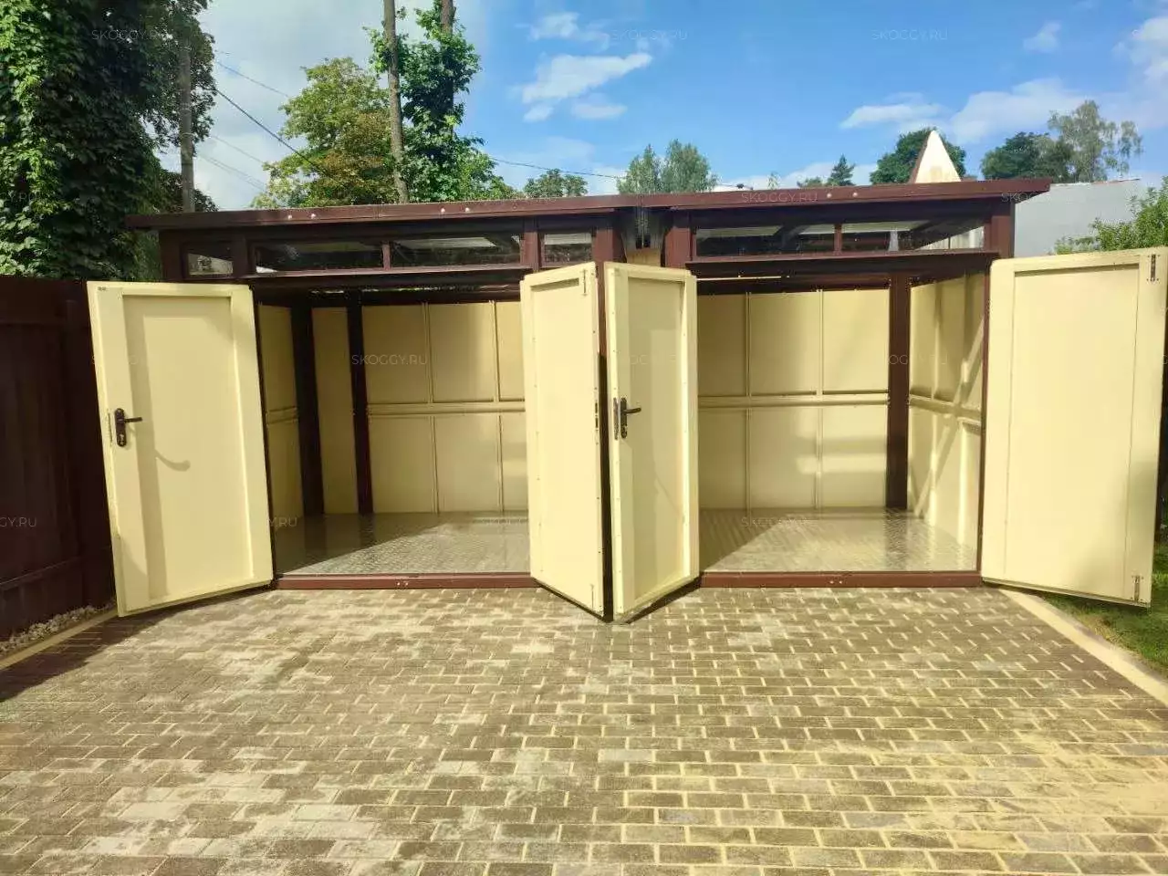 Два премиум контейнера в мкр. Дружба, г. Мытищи, МО