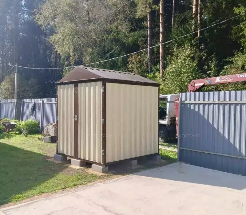 Контейнер для хранения личных вещей в двойной расцветке в д. Алексеевка, ГО Наро-Фоминский, МО