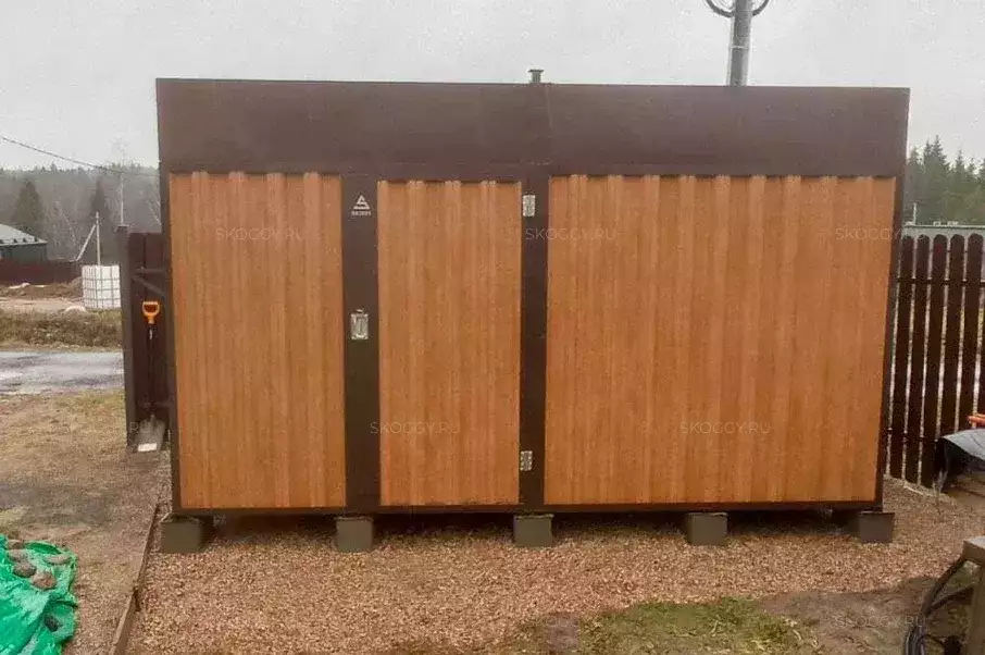 Хозблок для хранения садовых и бытовых вещей в КП Новинки, Дмитровский р-н, МО