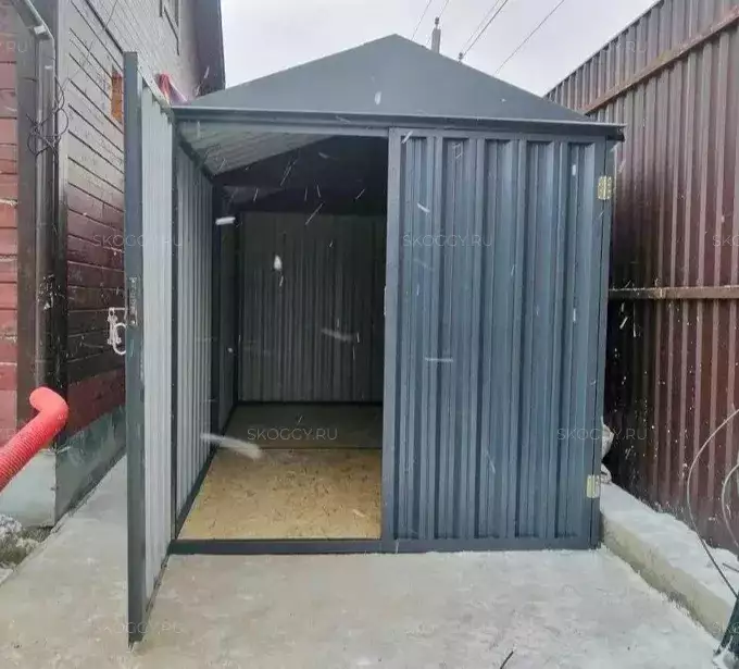 Комплект хозблок для техники и хозяйственного инвентаря + дровница в КП Березовый парк-4, Раменский г.о., г. Москва