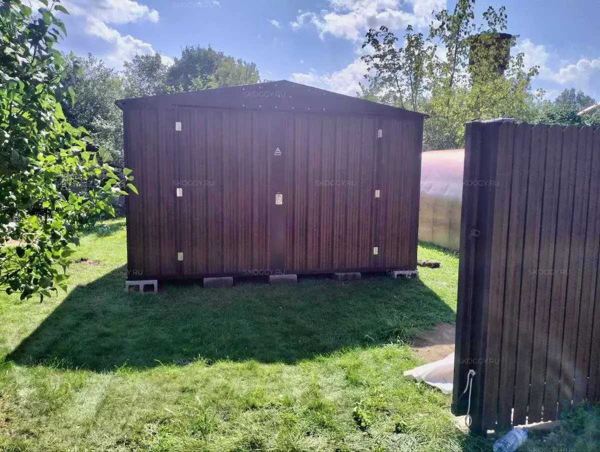 Гараж для хранения личных вещей в двойной расцветке в с. Успенское, Одинцовский р-н, МО