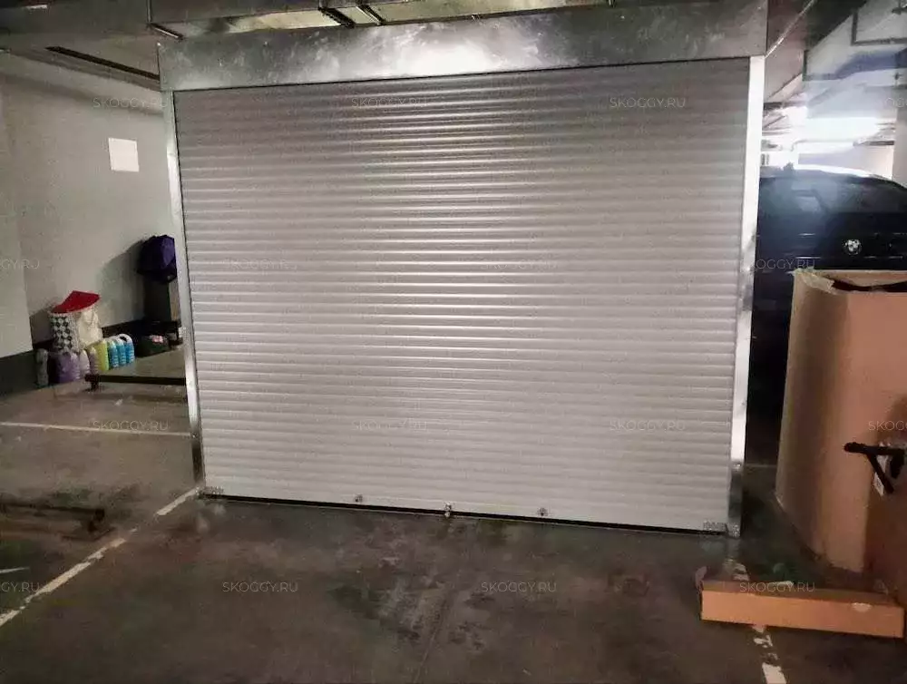 Шкаф в паркинг в цинковом цвете в г. Москва