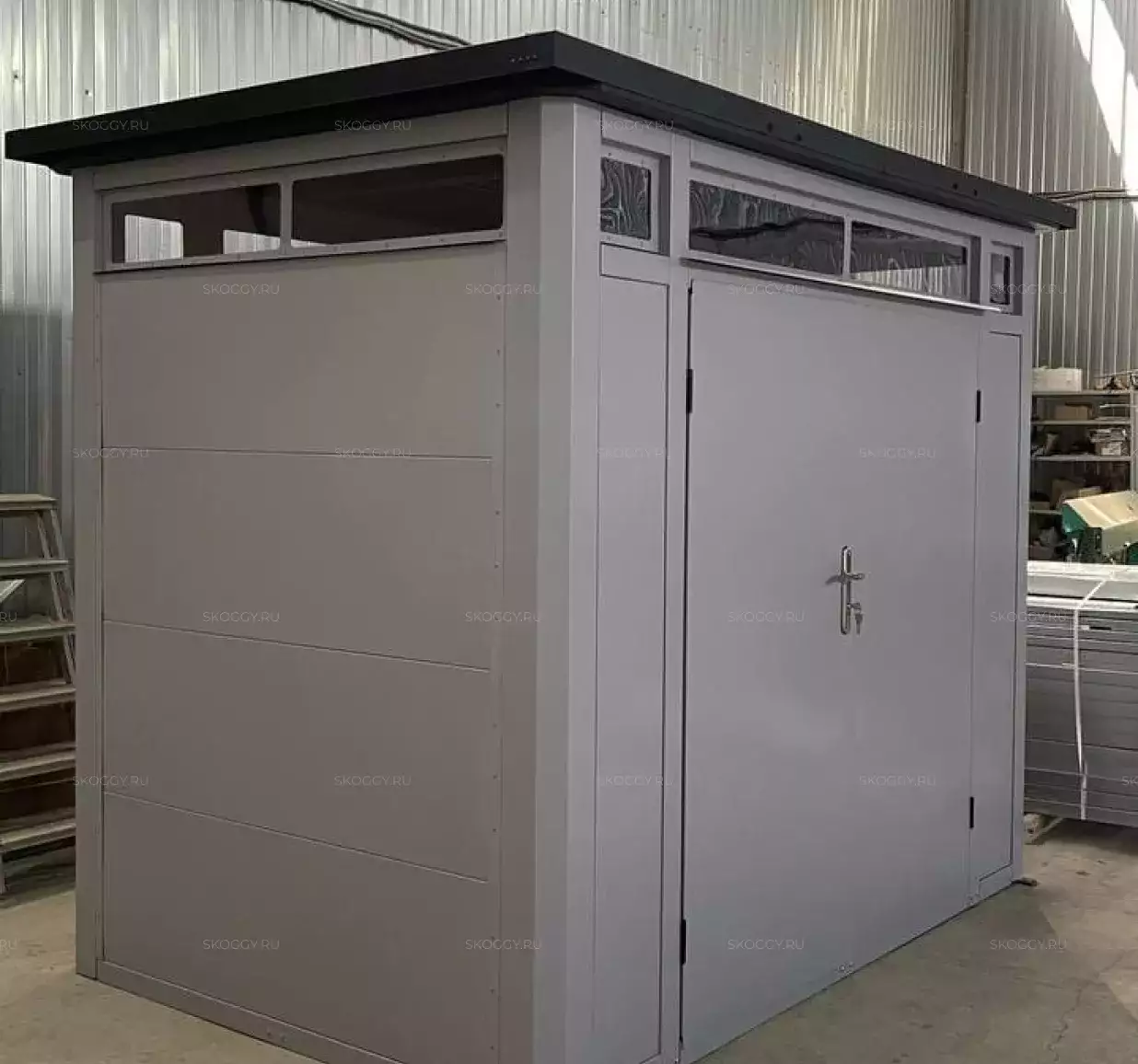 Премиум хозблок для хранения по индивидуальным параметрам в комбинированной расцветке в дер. Лобаново, г.о. Истра, МО