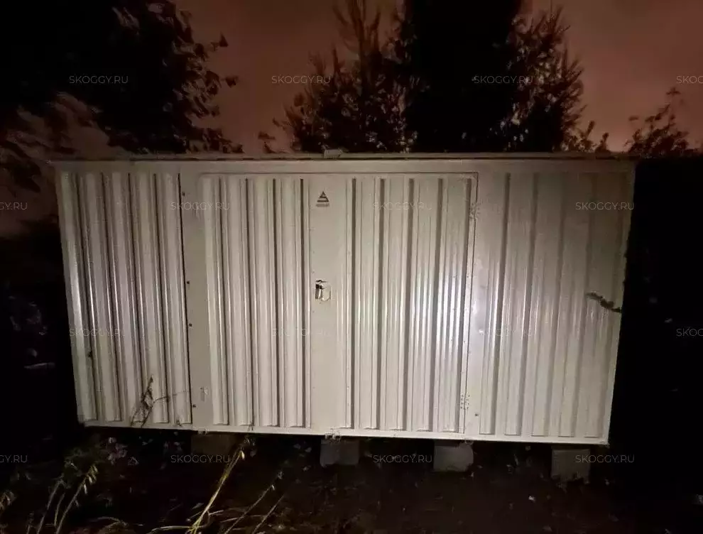 Хозблок для садовых принадлежностей в цвете "слоновая кость" в СНТ Строитель, мун. окр. Чехов, МО