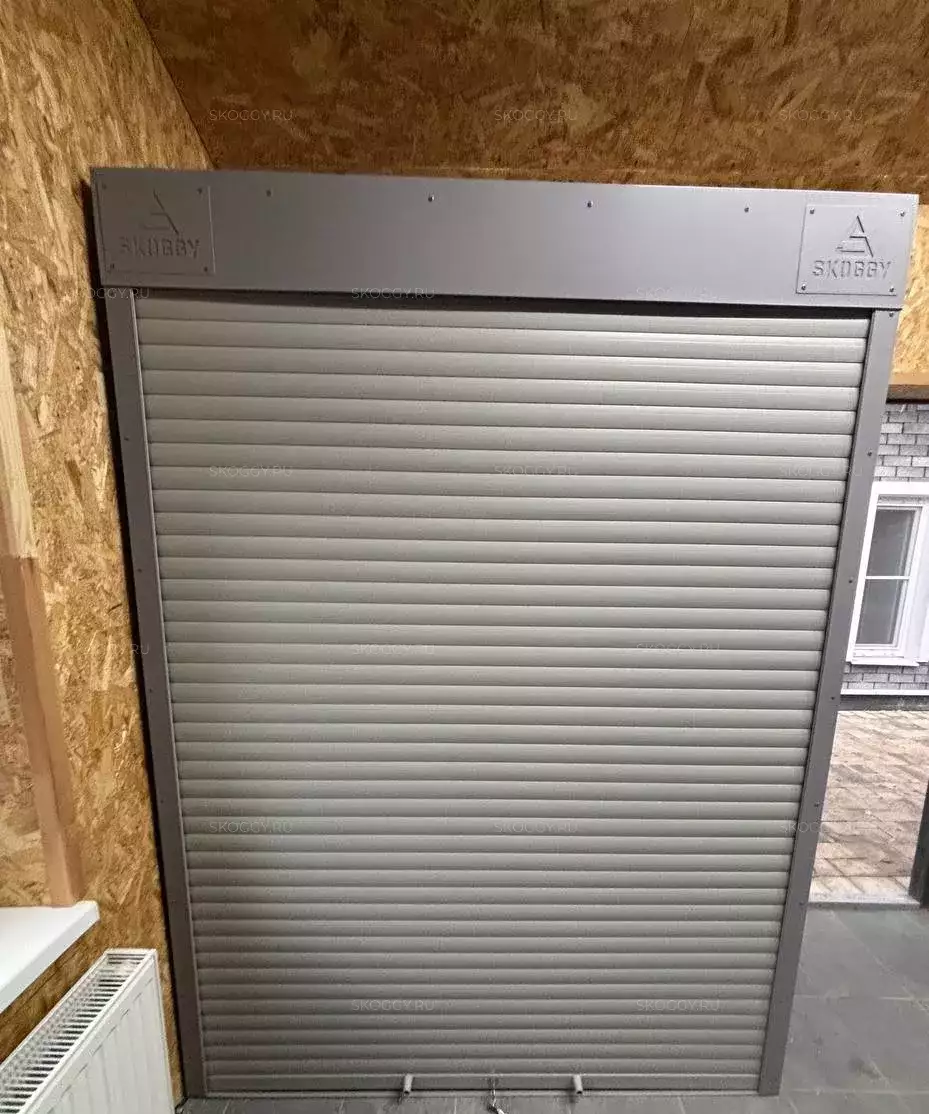 Роллетный шкаф для документов в светло-сером цвете в пос. Щапово, Кранопахорский р-н, Троицкий адм.окр, г. Москва