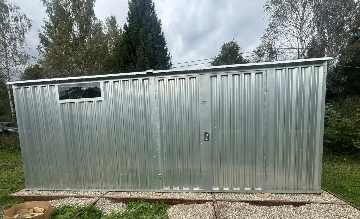 Готовое решение для хранения: как мы реализовали проект хозблока 6×3 м в СНТ Волдынь