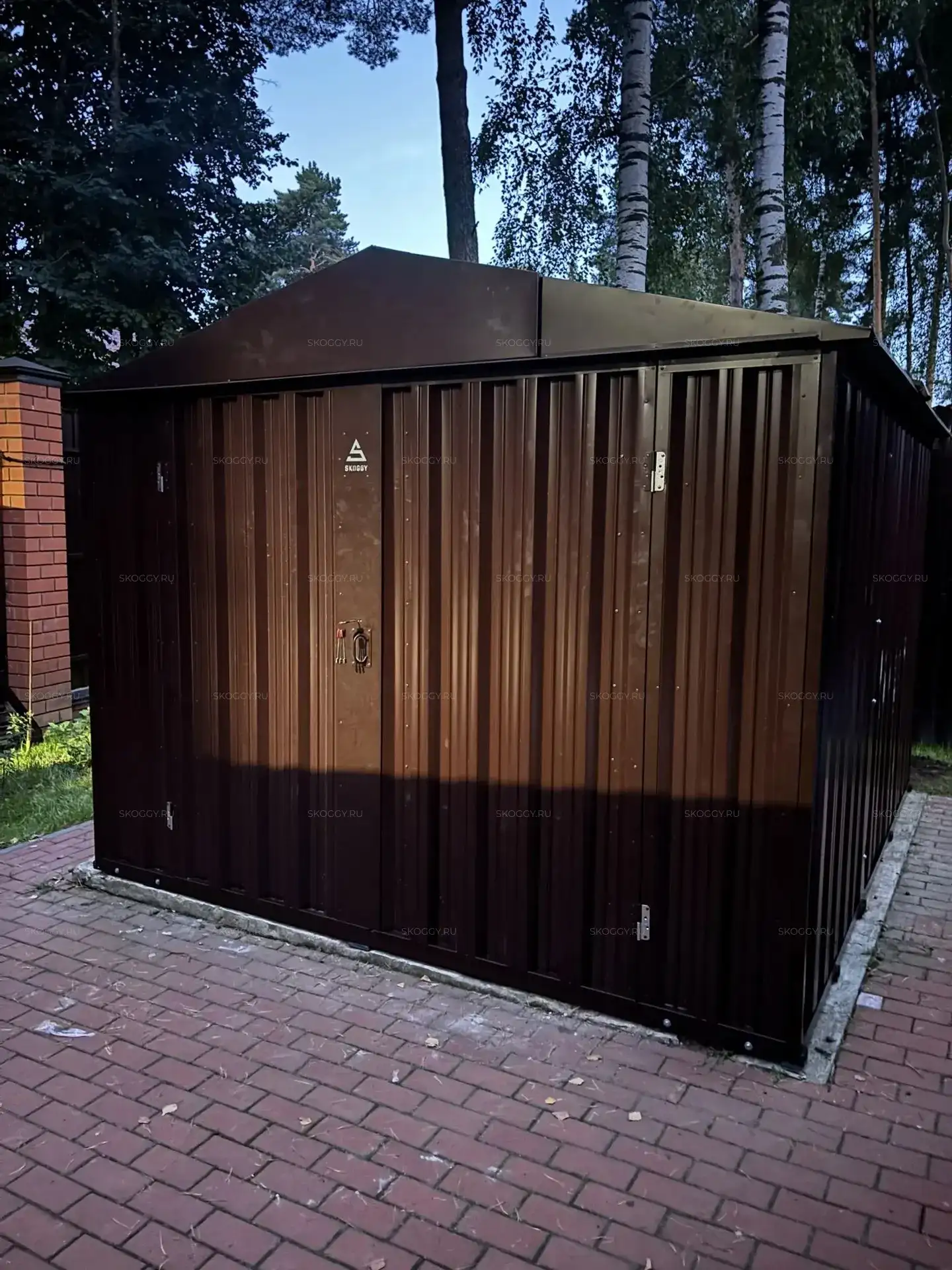 Точное попадание: хозблок , изготовленный по индивидуальным размерам в деревню Юрьево