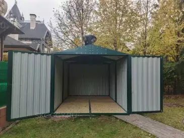 Хозблок для строительных инструментов в зеленом цвете в с. Акулово, Одинцовский г.о, МО