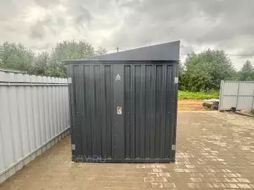 Хозблок для хозяйственных принадлежностей в графитовом цвете в дер. Игнатово, Калининский р-н, Тверская обл.