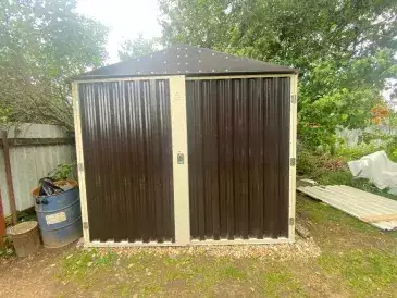 Гараж для вещей в двойной расцветке в дер. Микляево, г.о. Клин, МО