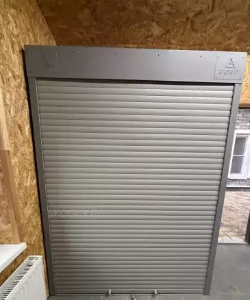 Роллетный шкаф для документов в светло-сером цвете в пос. Щапово, Кранопахорский р-н, Троицкий адм.окр, г. Москва