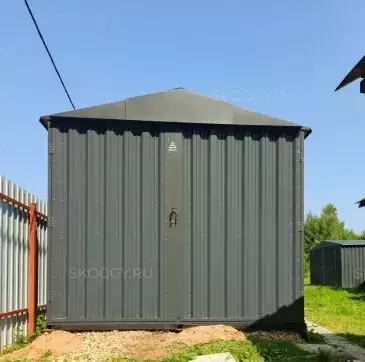 Просторный хозблок 5×3 м: идеальный порядок для садовой техники и хозяйственных принадлежностей