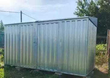 Надежное хранение на участке: металлический хозблок под ключ в Дмитровский район