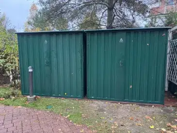 Идеальное хранение на участке: два индивидуальных хозблока 