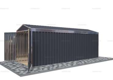 Блок-контейнер сборно-разборный с Двускатной Крышей Стандартный SKOGGY 6м