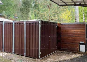 Хозблок с Плоской Крышей Усиленный SKOGGY 6м