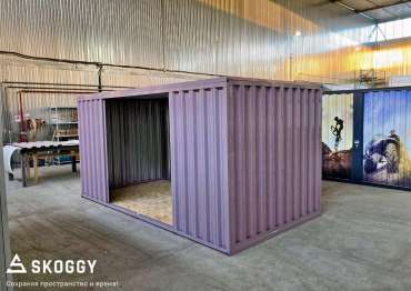 Хозблок с воротами SKOGGY 4м